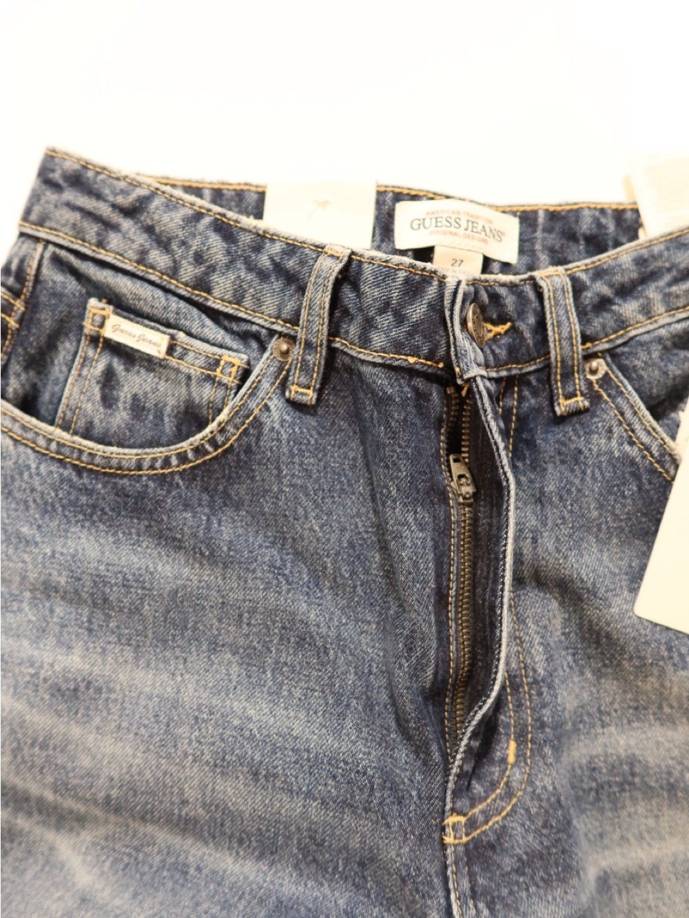 GUESS Jeans G06 Mom Jeans — Medium Wash — W27 L31 — NWT - Picture 6 of 9